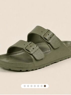 Summer EVA Sandals By Qomfort - EU41/9/9.5 - NWT - Olive Green